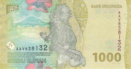 Indonesien 1000 Rupiah 2022 p162